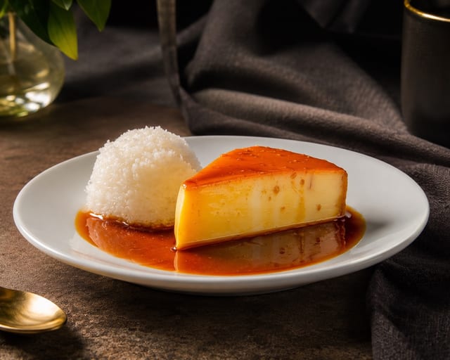 Flan de la Casa.