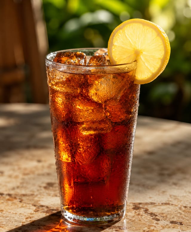 Fresh Brewed Iced Tea.