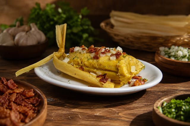 Tamal en Hojas.