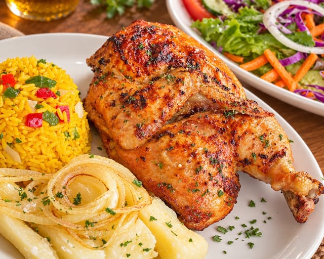 Pollo a la Cubana.