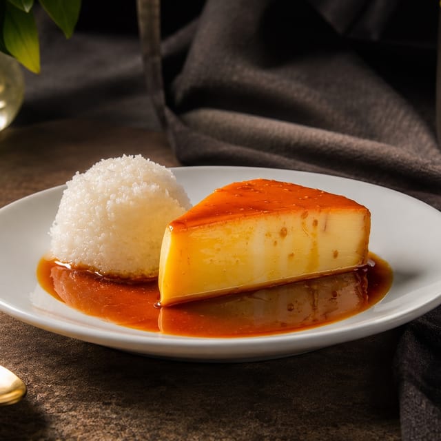 Flan De La Casa.
